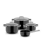 Zestaw garnków Fusiontec Mineral Pro Black 